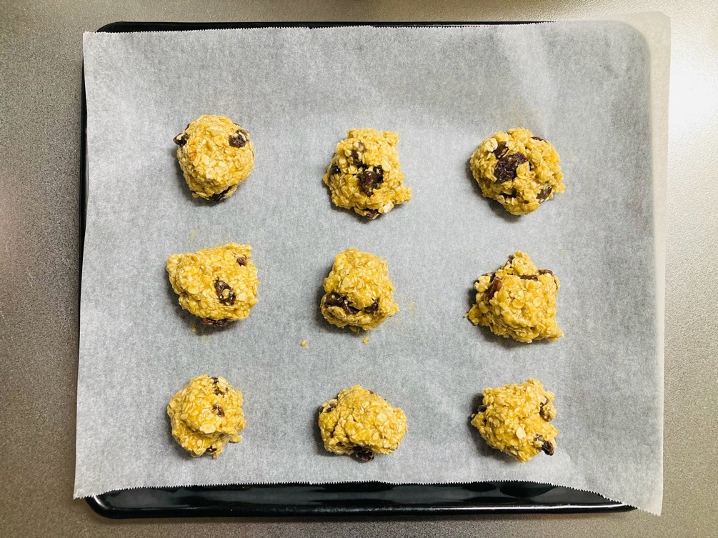 「オートミールクッキー」作り方3