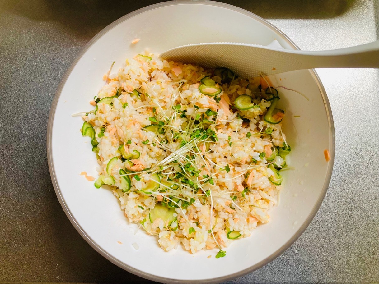 「鮭のちらし寿司」作り方2