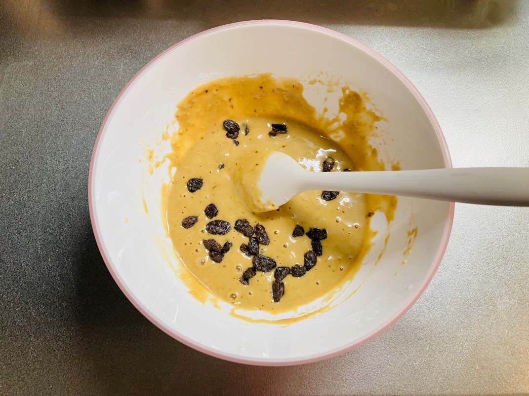 「フライパンで作る米粉蒸しパン」作り方2