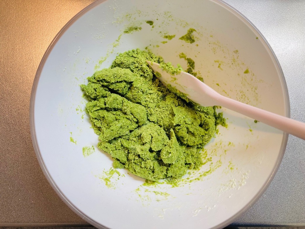 「米粉抹茶クッキー」作り方2